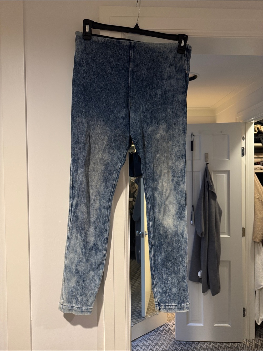 Lysse Blue Acid Wash Straight Leg Jeans